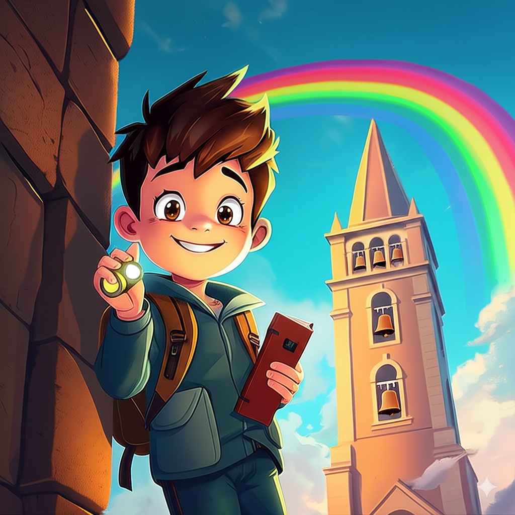 Nel paese di Campanella, le campane di Pasqua nascondono un segreto. Tommaso, un bambino curioso, vuole scoprirlo e la notte prima di Pasqua si nasconde nel campanile. A mezzanotte, le campane gli rivelano che il vero significato della Pasqua è rinascita, perdono e gioia condivisa. Tommaso condivide il messaggio con il paese, ispirando gesti di gentilezza. Da quel giorno, la Pasqua a Campanella si celebra con la "caccia alla gentilezza", rendendo le campane più felici che mai. Tutti imparano ad ascoltare con il cuore.